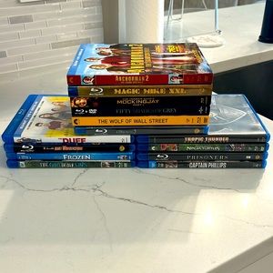 LOT of 14 Blue-Ray DVD’s
